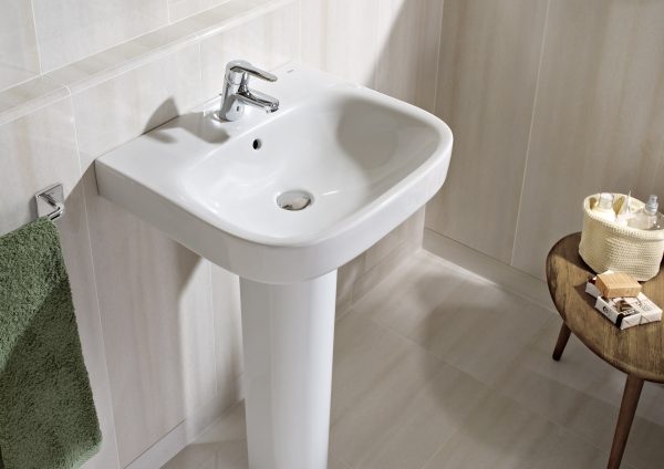 DEBBA - Lavabo mural en porcelaine – Image 6