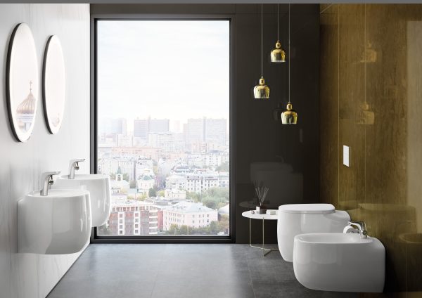 BEYOND- Lavabo avec semi colonne – Image 14