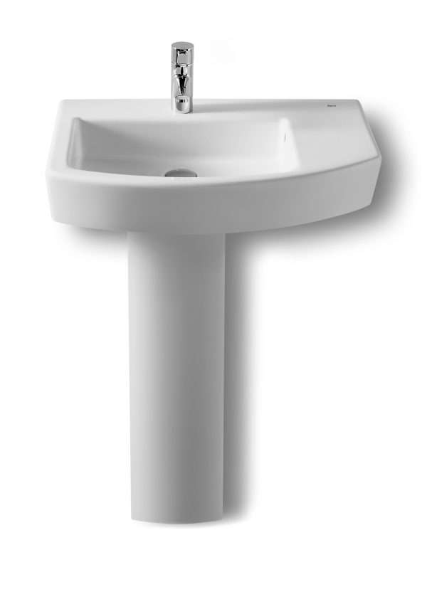 HALL - Lavabo mural ou à poser en porcelaine – Image 4