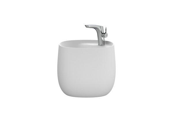 BEYOND- Lavabo avec semi colonne – Image 4