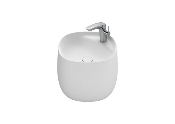 BEYOND- Lavabo avec semi colonne – Image 5