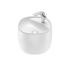 BEYOND- Lavabo avec semi colonne